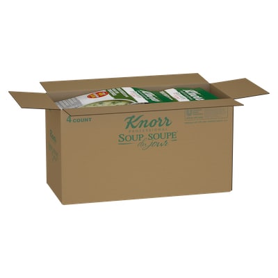 Knorr® Professionnel Soupe du Jour Crème de Brocoli 4 x 551 gr - 